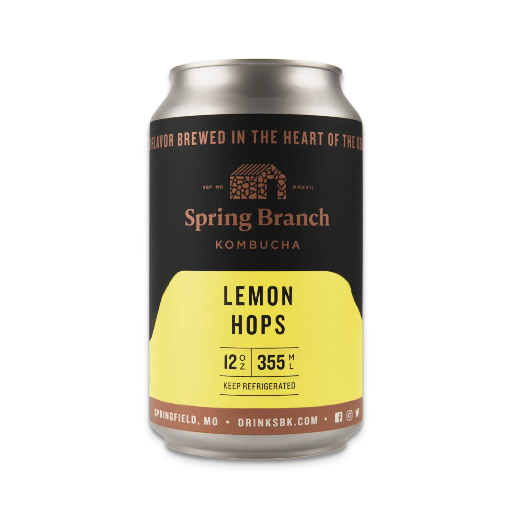 Lemon Hops Kombucha – Spring Branch Kombucha