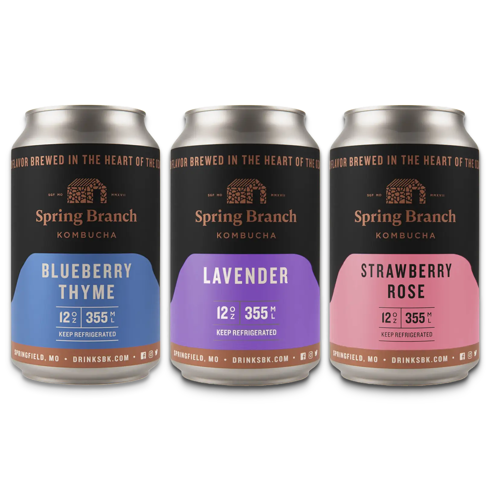 Zen Trio Variety Pack – Spring Branch Kombucha